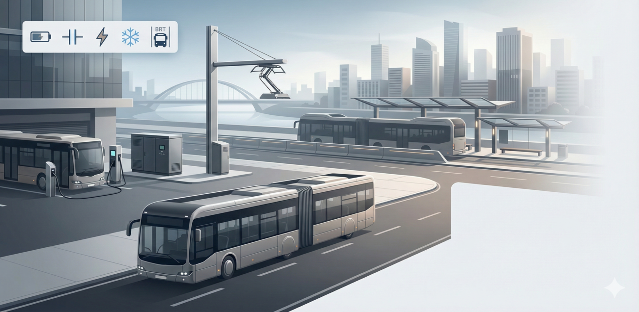 Električni autobusi u gradskom prevozu: depo punjenje i pantograf opportunity punjenje, uz BRT koridor i EXPO 2027 kontekst