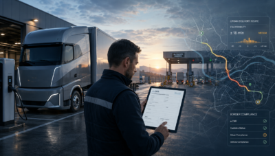 Električni kamion je stigao. Sada logistiku odlučuju dokument, vozač i ruta.