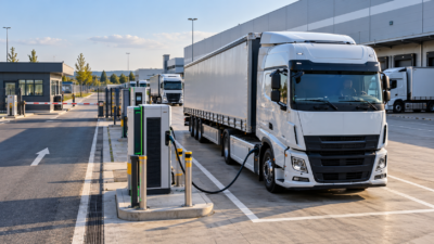 Punjači iza kapije: mogu li privatni depoi da pune i tuđe električne kamione?